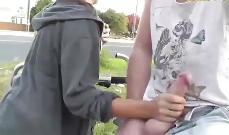 Stormy cum on the face of a charming girl after suction